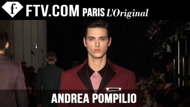 'Andrea Pompilio Men Fall/Winter 2015-16 | Milan Men’s Fashion Week | FashionTV'