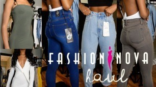 'Fashion Nova Try-On Haul: Skinny Girl Approved? || Naomi Amber'