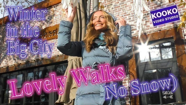 'Winter in a Big City: Lovely Walks || Fashion Music Video'