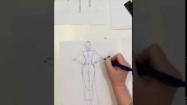 'Fashion Sketching - Мастер класс. Как рисовать если не дизайнер.'