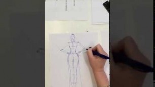 'Fashion Sketching - Мастер класс. Как рисовать если не дизайнер.'