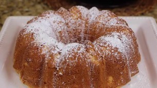 'Old Fashioned Pound Cake Recipe'