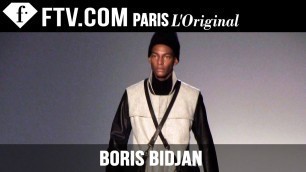 'Boris Bidjan Men Designer\'s Inspiration | Paris Men’s Fashion Week Fall 2015-16 | FashionTV'