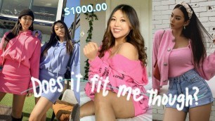 '$1000 KOREAN STYLE CLOTHES! (big boobie girl haul)'