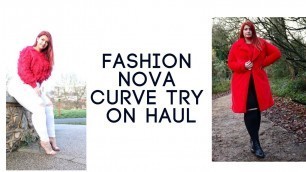 'Fashion Nova Curve try on haul ( plus size ) - Ioana Chira'