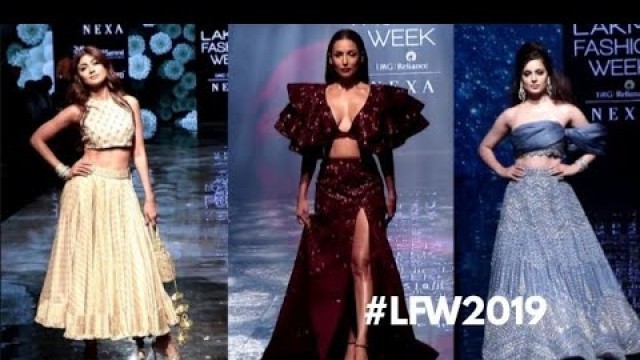 'Kangana Ranaut, Malaika Arora, Shilpa Shetty Ramp Walk at Lakme Fashion Week 2019 | Best Show Ever'