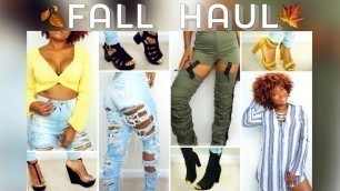 'Fall 2018 Fashion Shopping Try On Haul  | EGO Official Shoes?! + Fashion Nova'