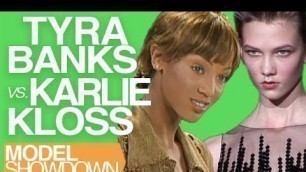 'Model Showdown: Tyra Banks vs Karlie Kloss'