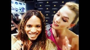 'Karlie kloss x kevhoney from a week a style for fashion week loreal'