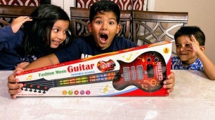 'Unboxing Fashion Music Guitar| Cool Toy for Kids|'