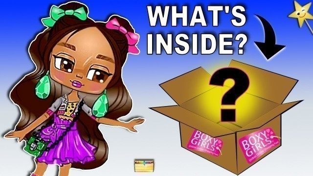 'What\'s Inside? NEW BOXY GIRLS Dolls w/ Fashion SURPRISES | Unbox Makeup, Clothes + Dolls'