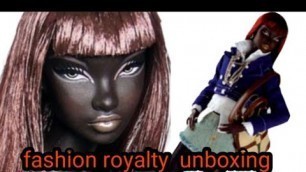 'fashion royalty unboxing/패션로얄티 언박싱/integrity toys♡Nadja Hard Act To Follow 2006'