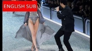 'Bella Hadid and The Weeknd  In The 2016 Victoria\'s Secret Fashion Show / Bella Hadid'