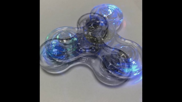 'Crystal Hand spinner with LED fashion Toys'