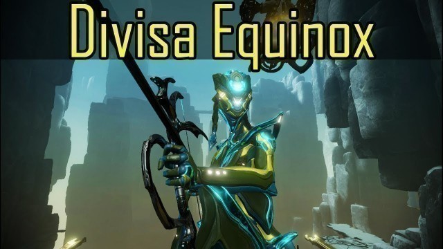 'Warframe:  Fashion Frame with the Tennogen Divisa Equinox Skin'