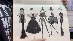 'How to create fashion sketches in minutes - Creativation 2020'