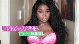 '♡ PLUS SIZE Spring & Summer Try on Haul FASHIONNOVA PRETTYLITTLETHING F21 + MORE!'