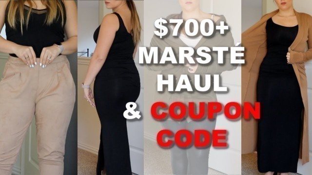 'Marsté Fashion Haul + Discount Code + Size 10-12 Try On | Bailey B.'