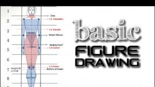 'Basic Standing Figure Tutorial: Fashion Design Drawing for beginners'