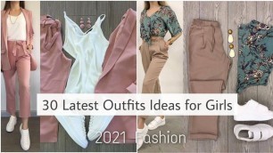 '30 Outfits Ideas for Girls 2021 | Lookbook | Casual outfits | STYLE GRAM Dress Collection Haul'