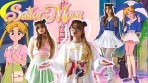'Recreating Anime Fashion - SAILOR MOON 90s Lookbook'