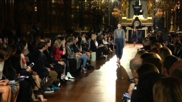 'Stella McCartney\'s catwalk show at Paris fashion week   YouTube'
