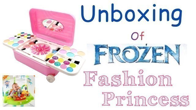 'Unboxing of FROZEN FASHION PRINCESS TOY! |Baby Toys|'