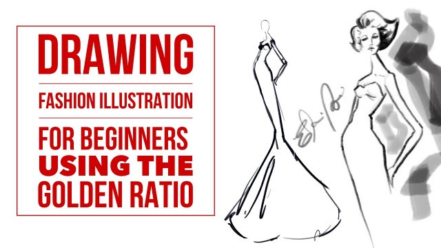 'How to Draw Fashion Illustration for Beginners Using the Golden Ratio in Procreate App'