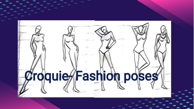 'HOW TO DRAW FASHION POSES- fashion illustration tutorial'