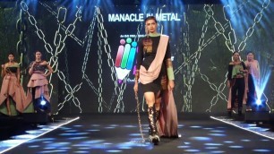 'Manacle in Metal Theme | Fashion show in surat | Creator Institute of Designer'