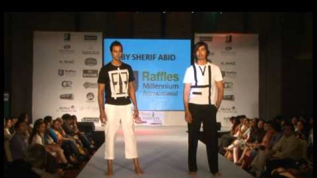 'Sherif Abid - Vibrant fashion show - India Feb 2011'
