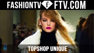 'Topshop Unique Highlights at London Fashion Week 16-17 ft. Karlie Kloss & Lara Stone | FashionTV'