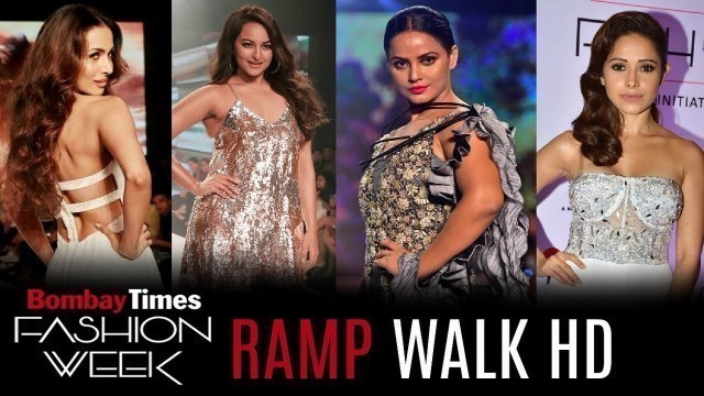 'Bollywood Actress Ramp Walk At Bombay Times Fashion Week 2018'