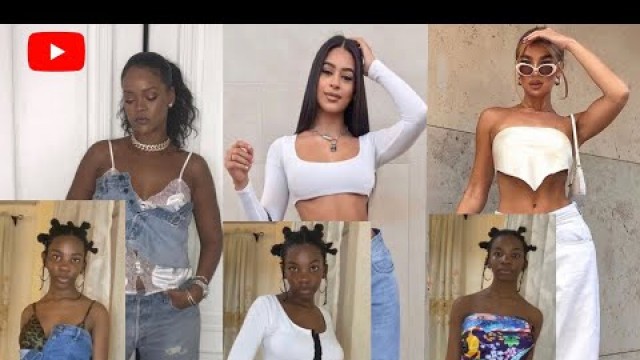 'Recreating celebrities and models/fashionnova partners outfits