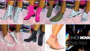 'Fashion Nova Shoe Haul| Women\'s Size 11'