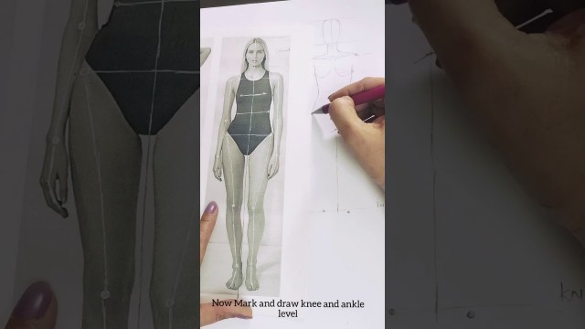 'Fashion Figure Drawing (Drawing Free hand Fashion Croqui) for beginners'