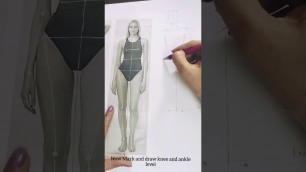 'Fashion Figure Drawing (Drawing Free hand Fashion Croqui) for beginners'
