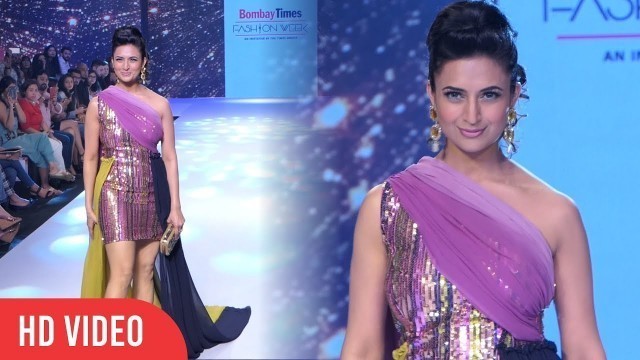 'Yeh Hai Mohabbatein Fame Divyanka Tripathi Walks At Bombay Times Fashion Week 2019 | Day 03'