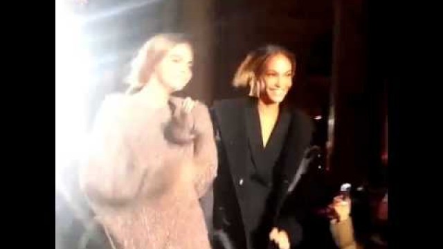 'Cara Delevinge Stella McCartney  Fashion Show Paris Fashion Week'