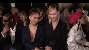 'Saweetie, Karlie Kloss and more Front Row at Brandon Maxwell Fashion Show in NYC'