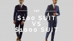 '$100 Suit vs $1000 Suit'