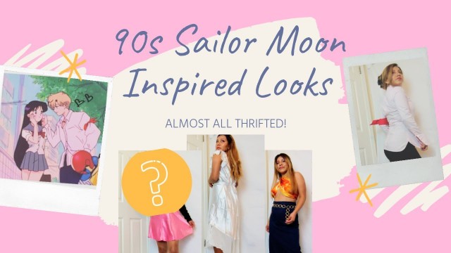 'THRIFTED Sailor Moon Inspired Outfits'