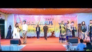 'Spandan_2k19 GEC Modasa | Cultural Festival | Fashion Show | Bollywood Theme |'