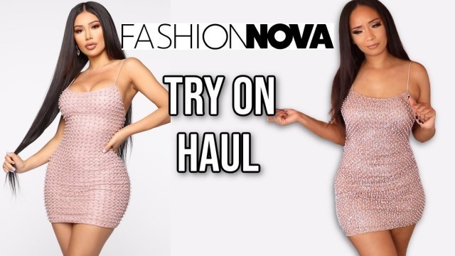 'I Tried Fashion Nova Outfits For The First Time! Size 7 HUGE Try On Haul!'