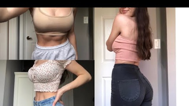 'ASMR Try On Summer Clothing Haul ♡ Garage, Pretty Little Thing, FashionNova'