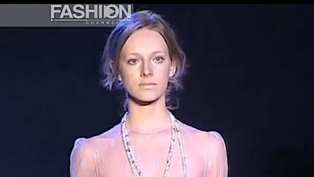 'ANNA MOLINARI Spring Summer 2005 Milan - Fashion Channel'