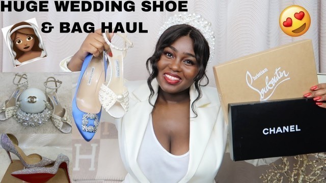 '$10,000 LUXURY WEDDING SHOE & BAG HAUL 2020 