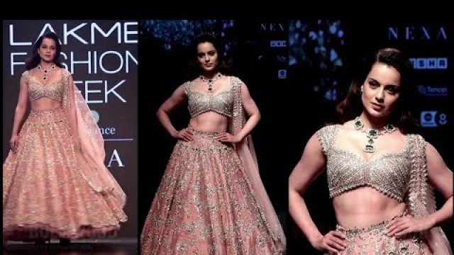 'Manikarnika On the Ramp LIVE | Kangana Ranaut | Lakme Fashion Week 2019 | FULL VIDEO'