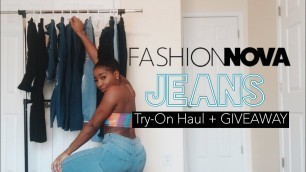 'FASHION NOVA Jeans Try-On Haul + GIVEAWAY (Size 7) (CLOSED) | HEAVENLYERRA |'