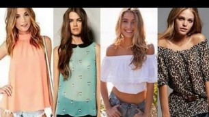 'Blusas de moda 2017/fashion blouses 2017'